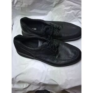 Earth Shoe Men's Black Casual Lace-Up Shoes Size 14 Preowned